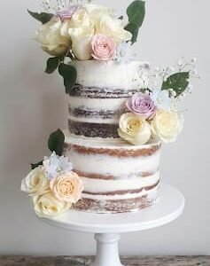 Naked Rustic Cake